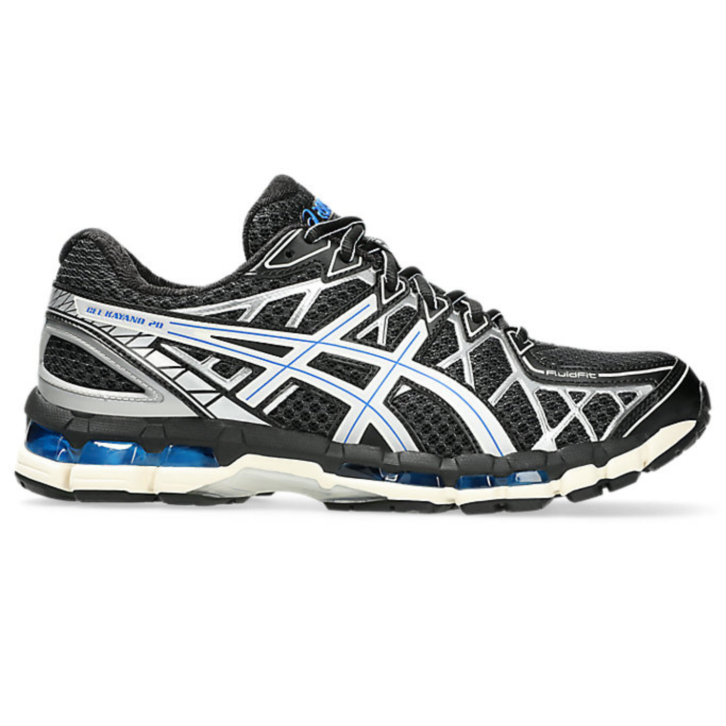 Asics Gel-Kayano 20 'Black Pure Silver'